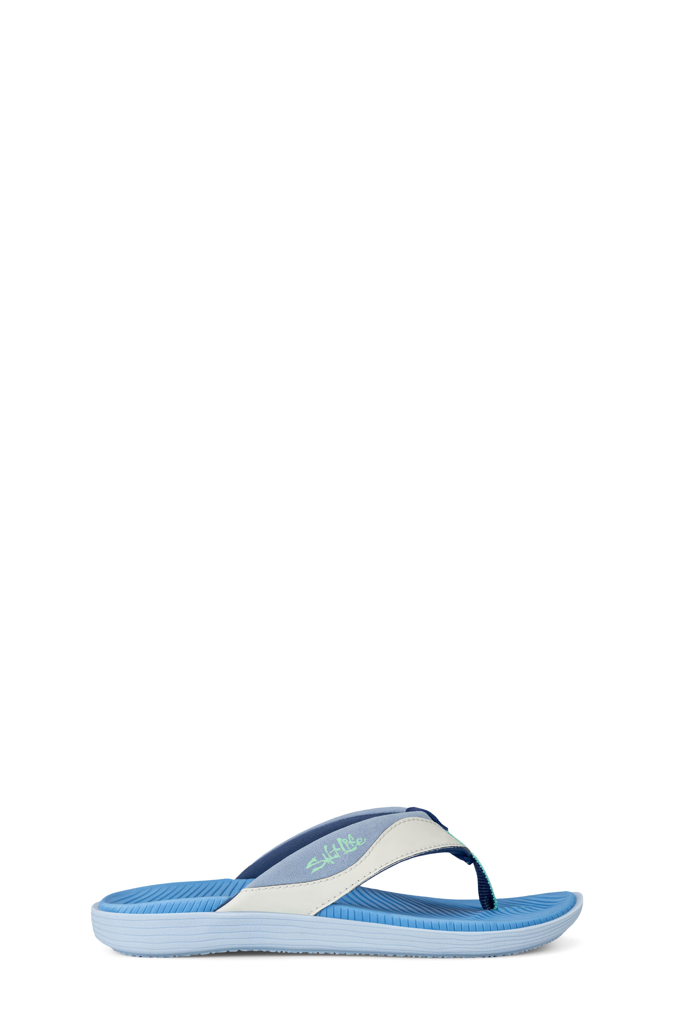 Kids' The Dune Flip Flop, Alternate, color, BLUE