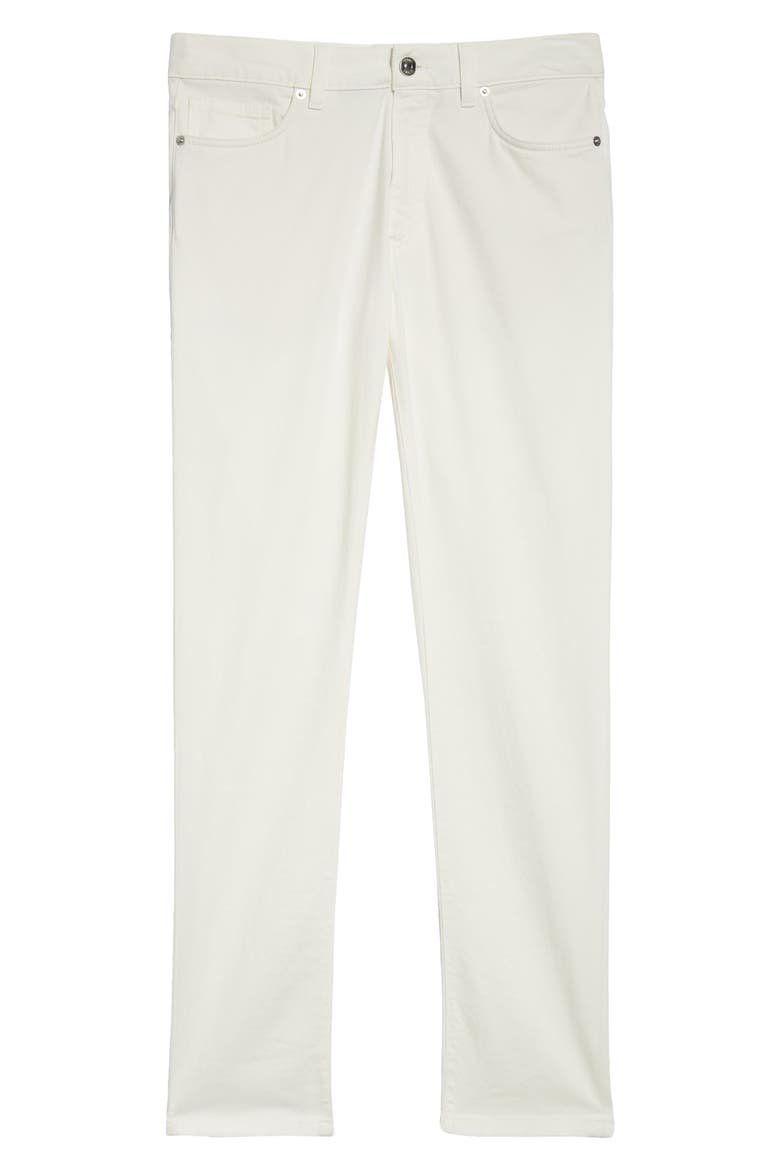 City Fit Stretch Cotton Pants, Alternate, color, WHITE