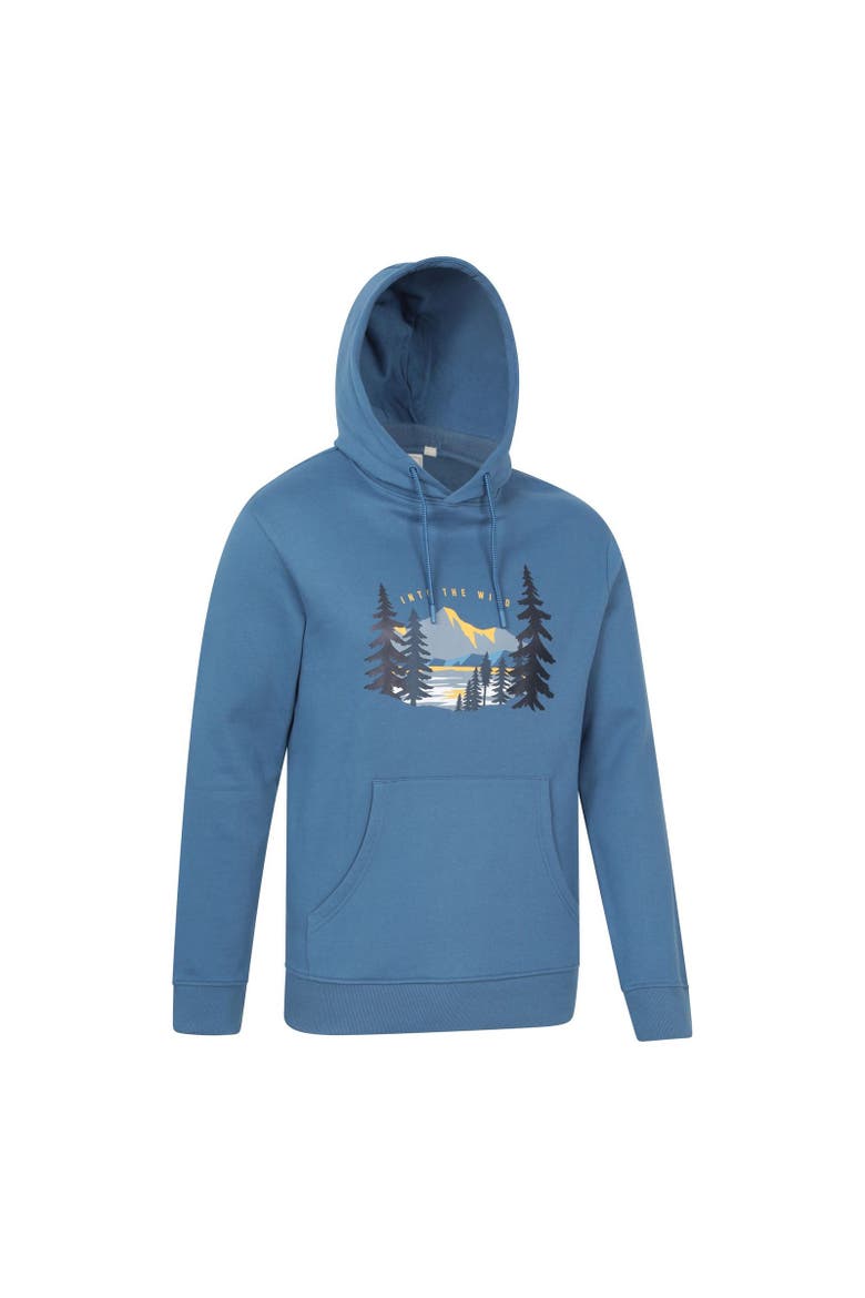 Into The Wild Hoodie, Alternate, color, Blue