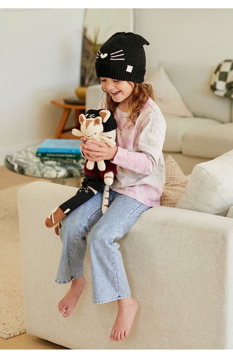 reD & oLive Baby Cat Stuffed Animal, Alternate, color, Ivory