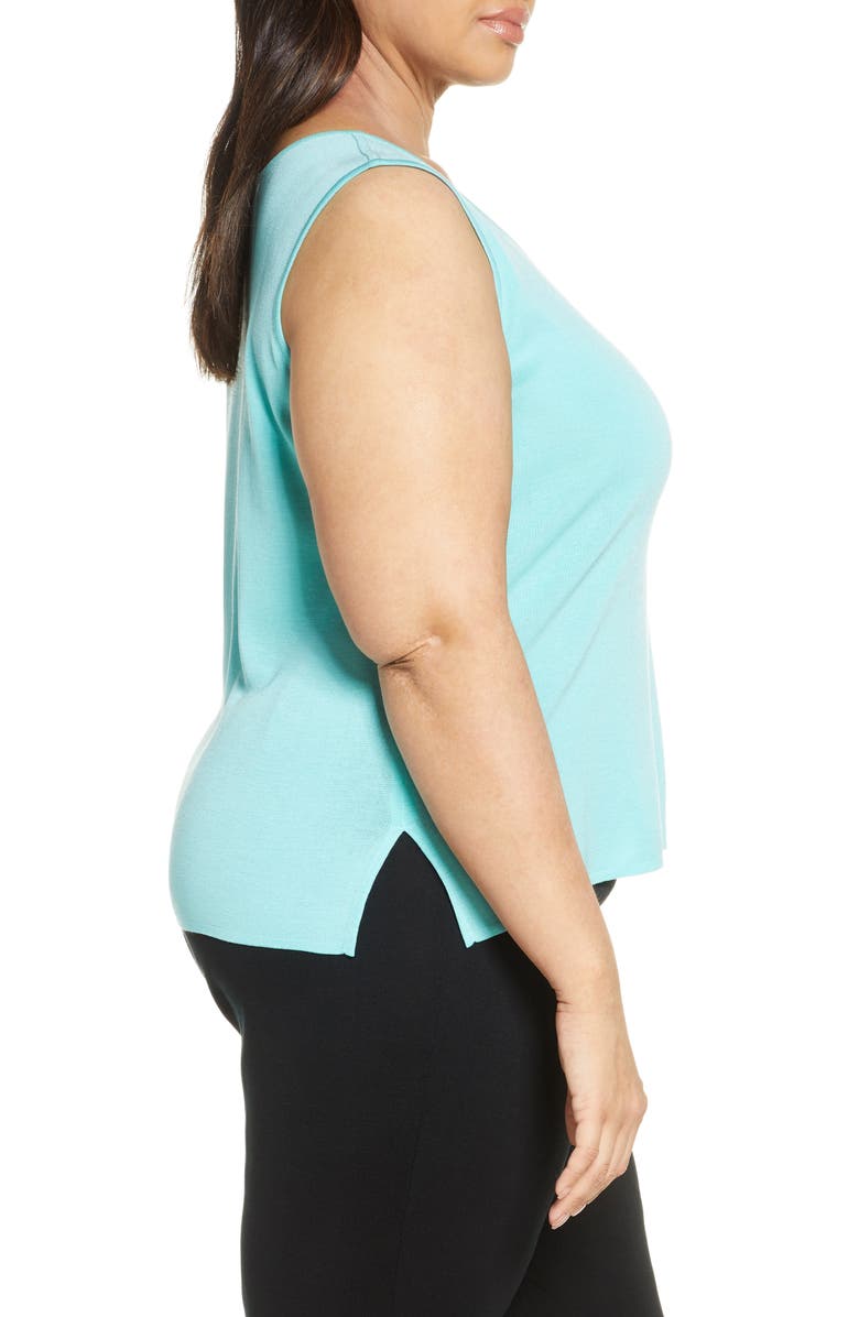 Ming Wang Scoop Neck Knit Tank, Alternate, color, 