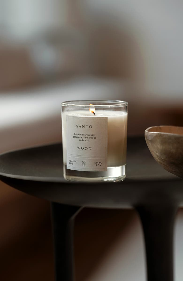 Oak Essentials Santo Wood Candle, Alternate, color, 