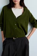 MANGO V-Neck Cardigan