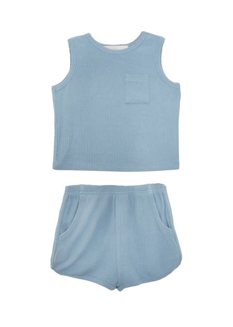 Caleb Sleeveless Two Piece Set