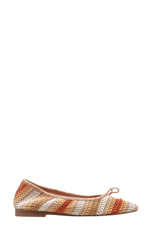 Shop Linea Paolo Mila Ballerina Flat In Toffee
