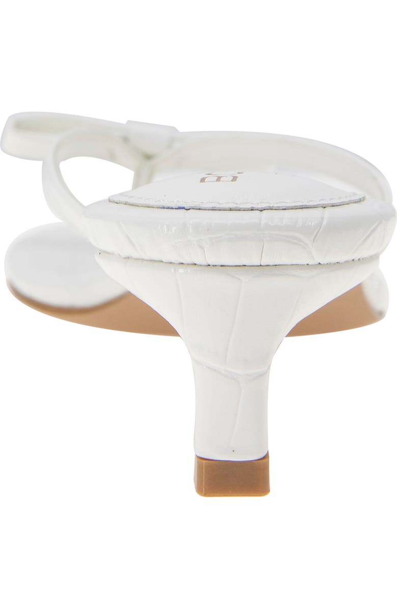 BCBGeneration Zia Slide Sandal, Alternate, color, Porcelain