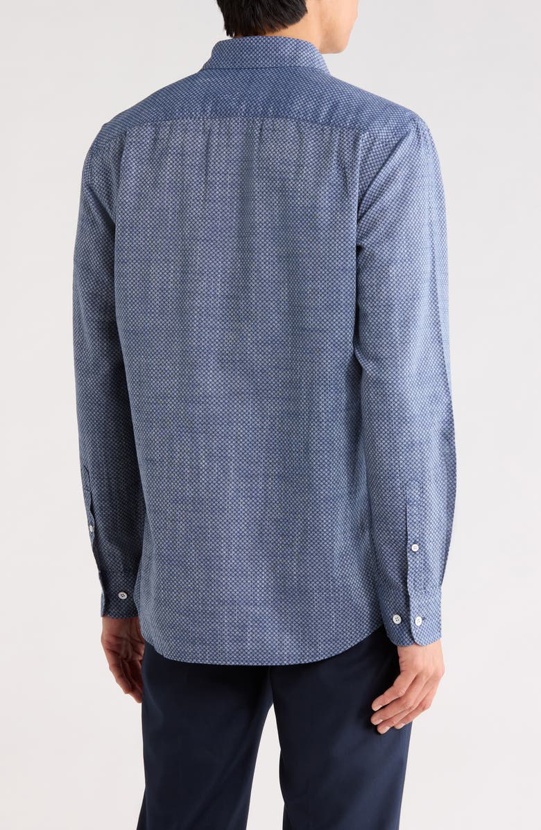 Rodd & Gunn Upper Charlton Sports Fit Button-Up Shirt, Alternate, color, Cobalt