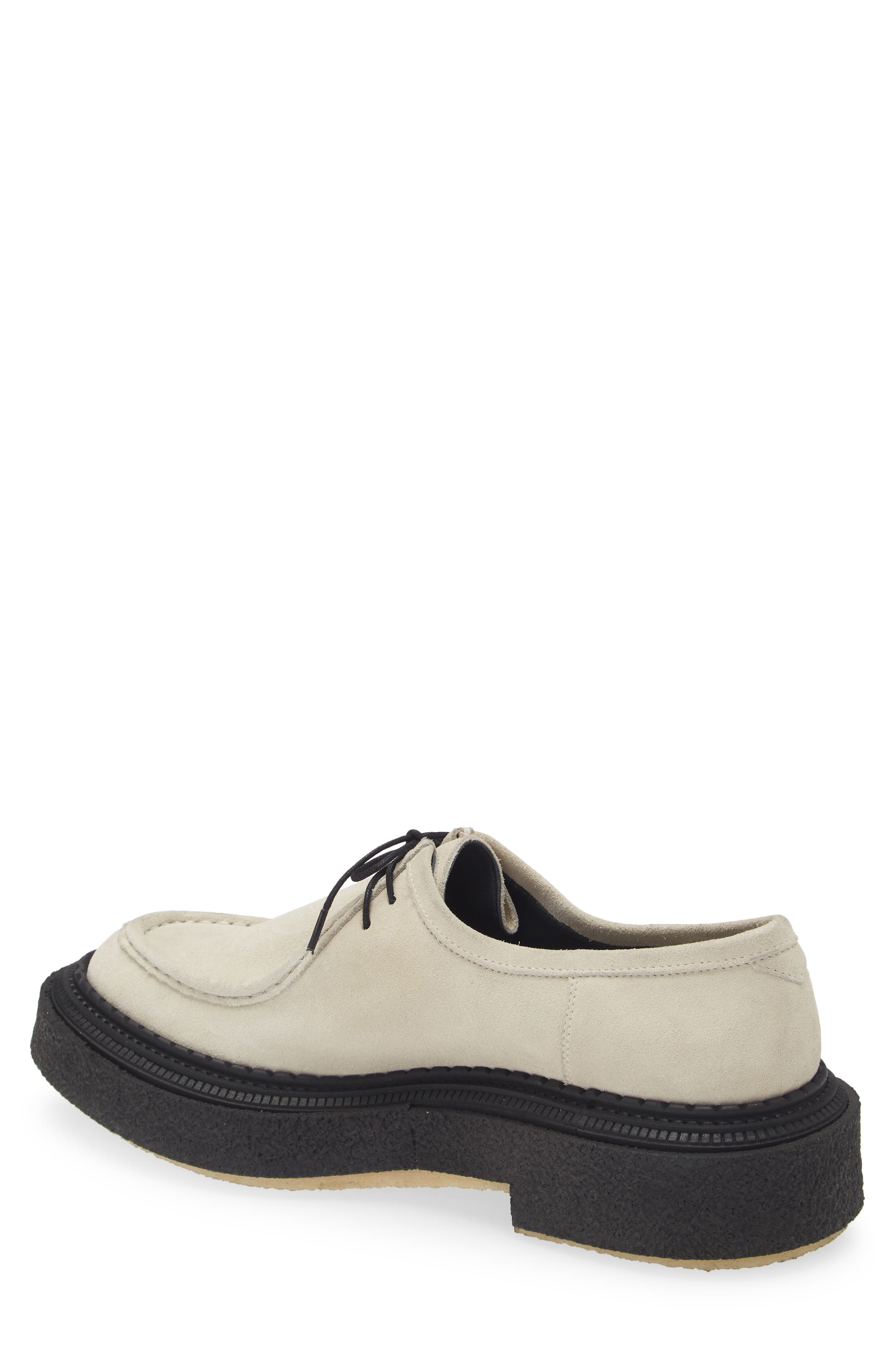 Wallabe Platform Boat Shoe, Alternate, color, IVORY CREAM