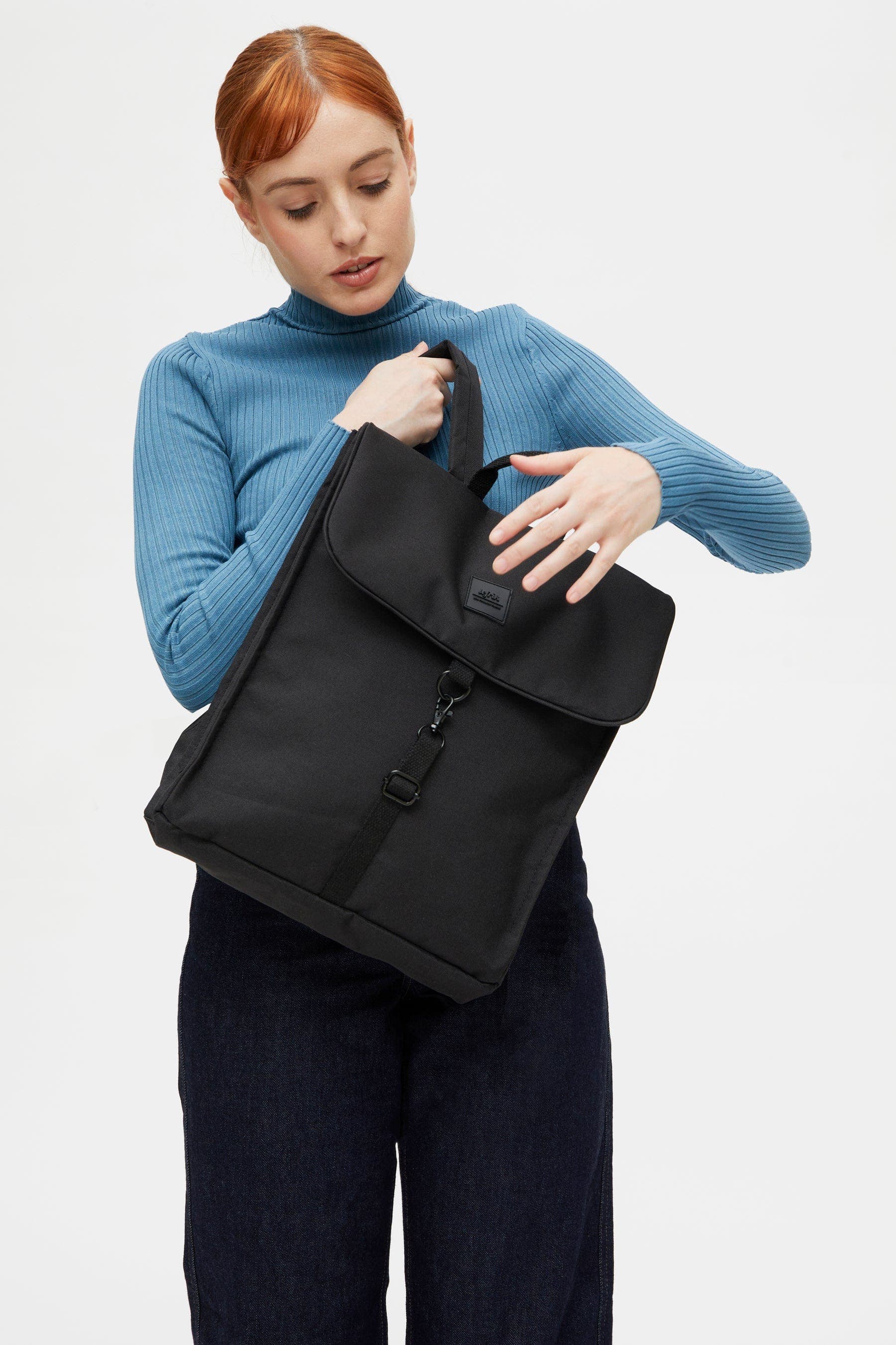 LEFRIK Handy Mini Backpack, Alternate, color, Black