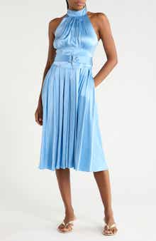 Nicola Sleeveless Belted Midi DressNicola Sleeveless Belted Midi Dress