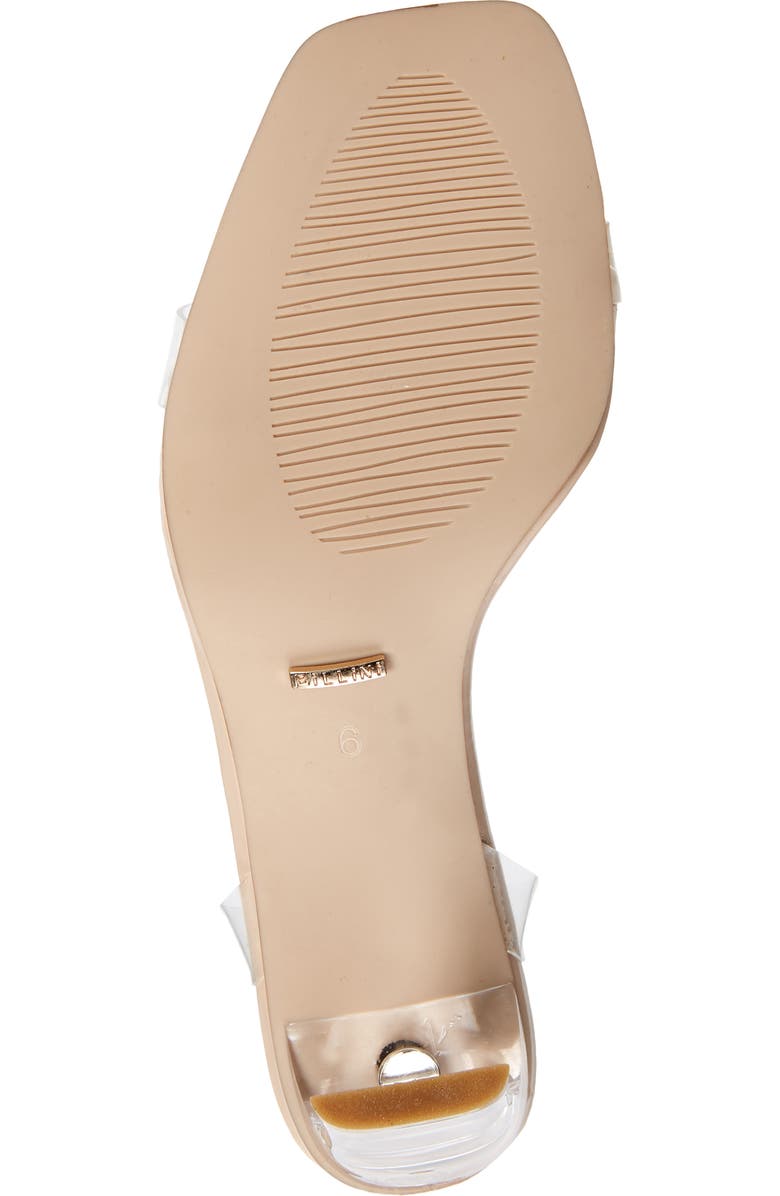 Billini Santiago Clear Sandal, Alternate, color,