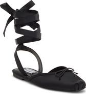 Steve Madden Scarletta Ankle Tie Ballet Flat