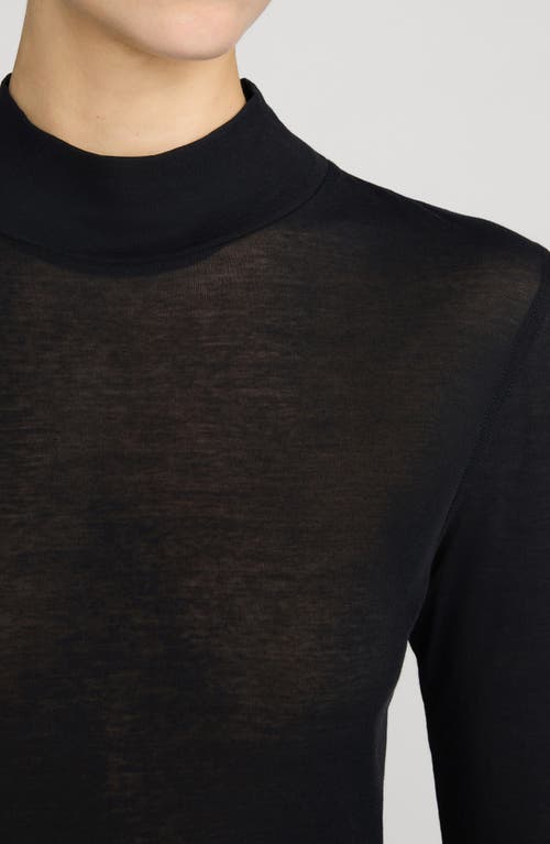 Frame The Shadow Turtleneck Top In Multi