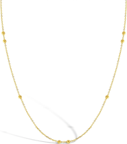 In Season Jewelry 2mm Double Satellite Plated Girls Necklace