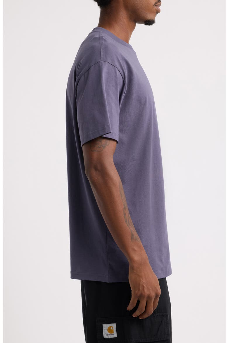 Stacked Grapes Organic Cotton Graphic T-Shirt, Alternate, color, SHADY PURPLE