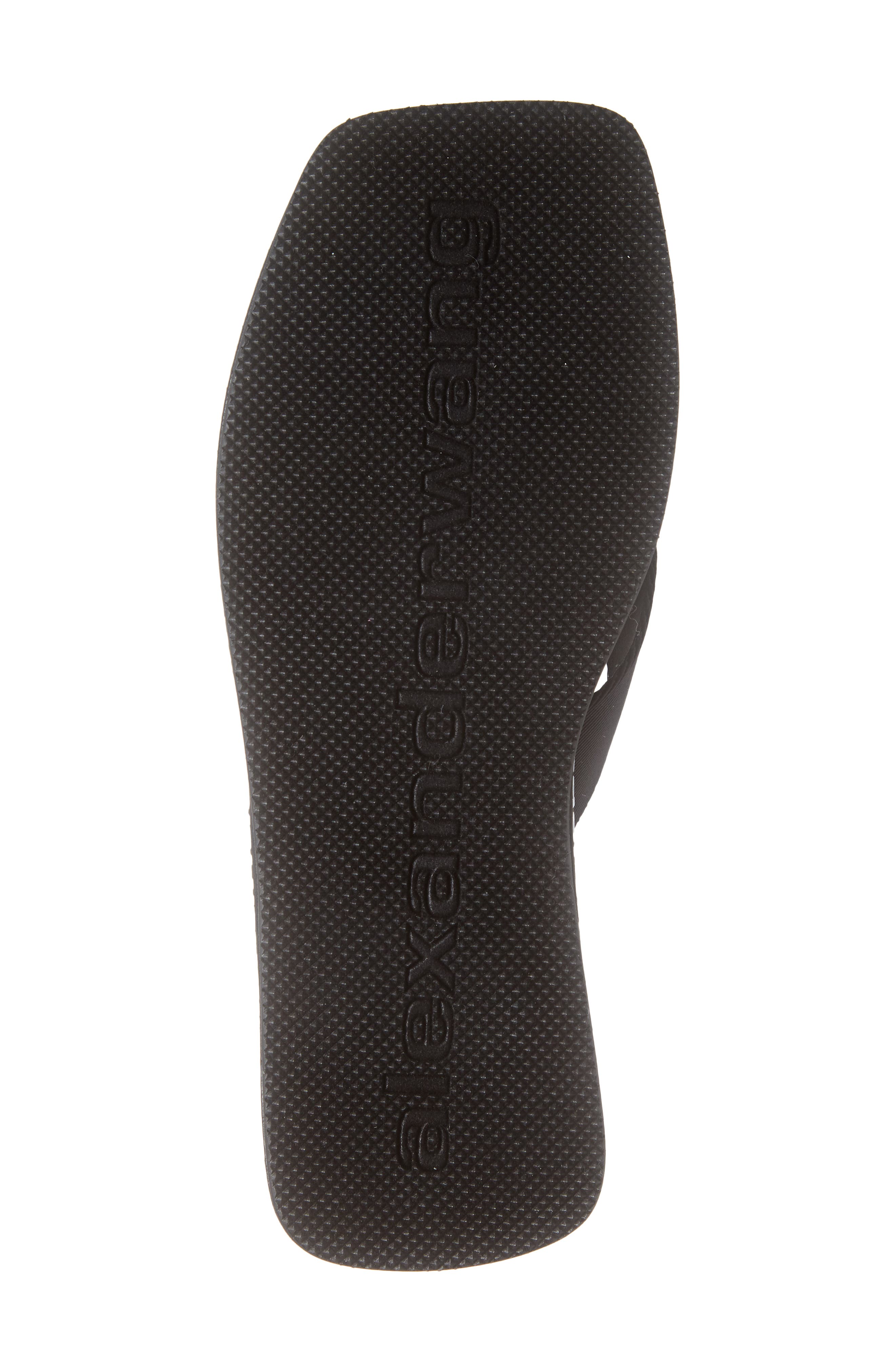 Alexander Wang Logo Flip Flop, Alternate, color, 