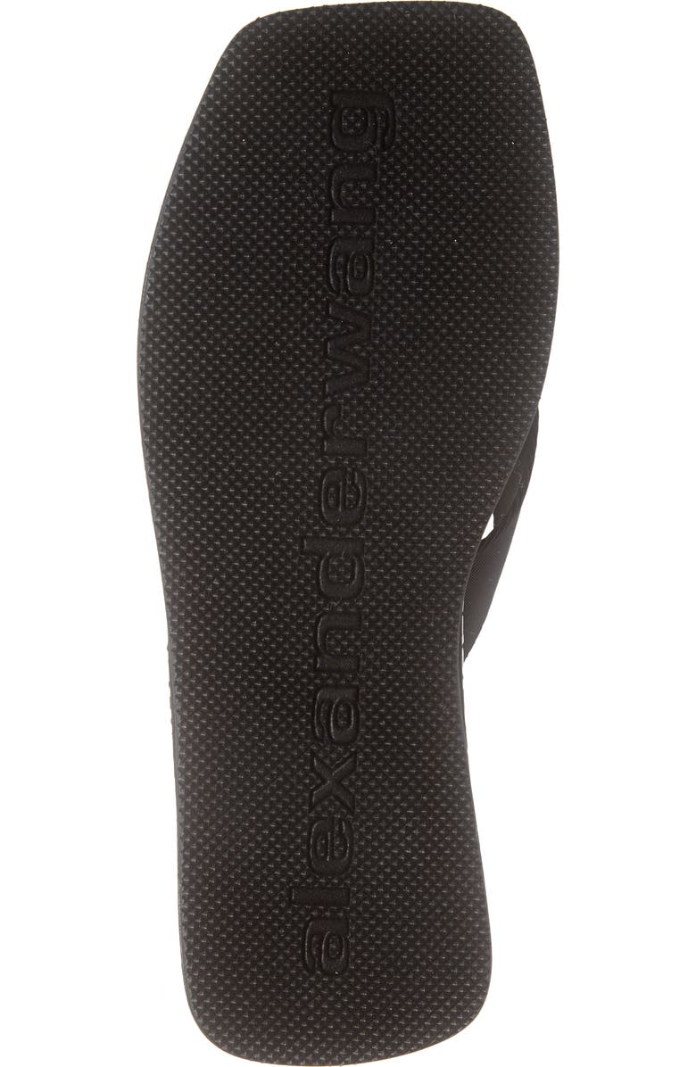 Alexander Wang Logo Flip Flop, Alternate, color,