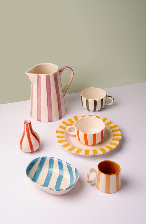 CASA AMAROSA CASA AMAROSA STRIPE MUG