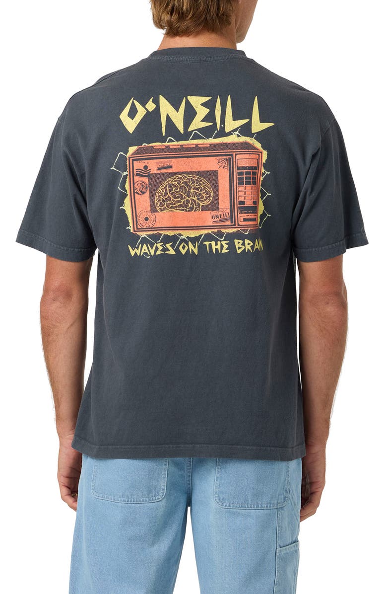 O'Neill Micro Brain Cotton Graphic T-Shirt, Alternate, color, Dark Shadow