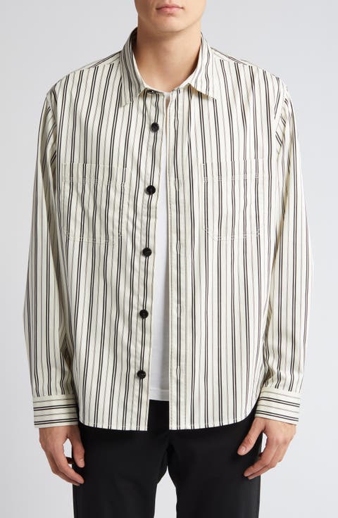 Erato Stripe Button-Up Shirt