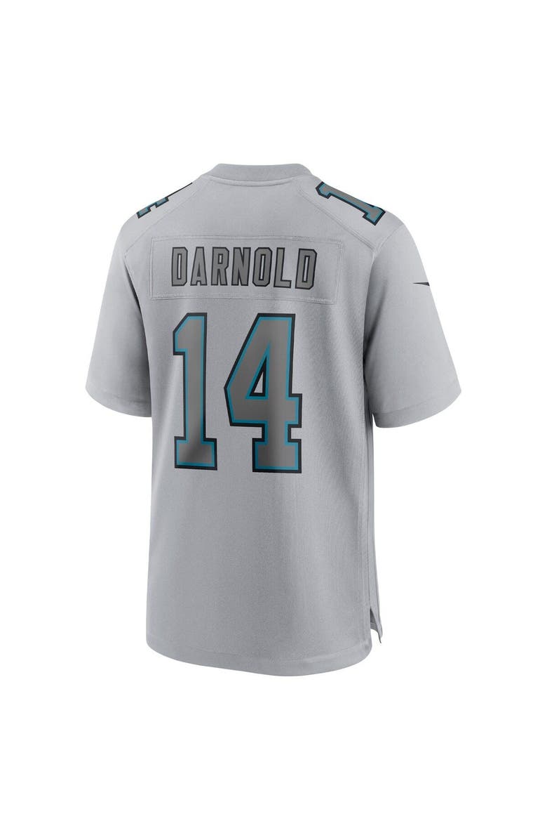 Nike Men's Nike Sam Darnold Gray Carolina Panthers Atmosphere Fashion Game Jersey, Alternate, color, 