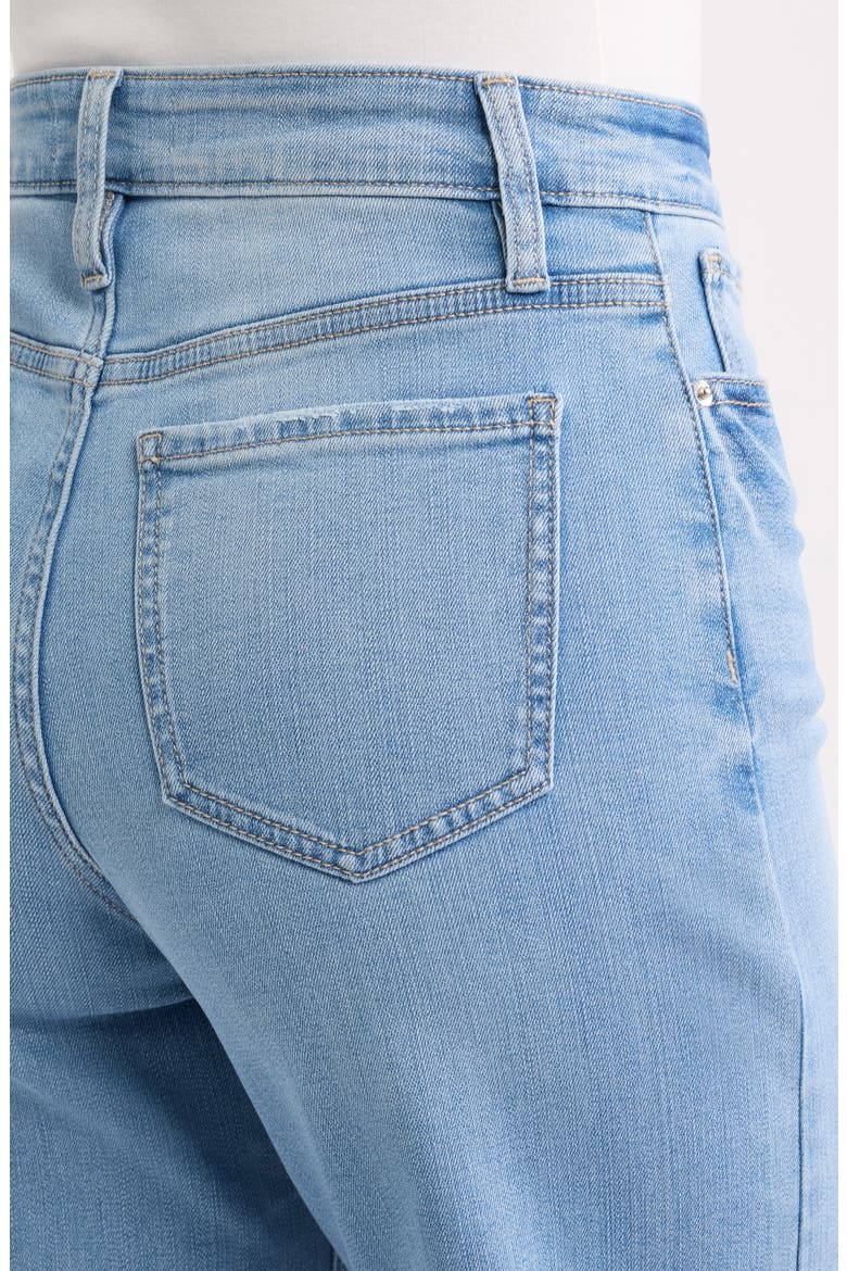 High Waist Wide Leg Jeans, Alternate, color, LIGHT BLUE