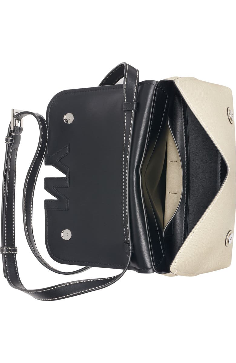 DKNY Nicole Crossbody, Alternate, color, Natural/Black