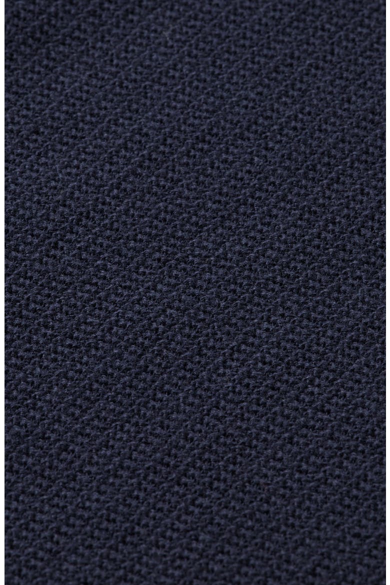 Structured Knit Cotton Polo, Alternate, color, SKY CAPTAIN