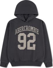 abercrombie kids Kids' French Terry Graphic Hoodie