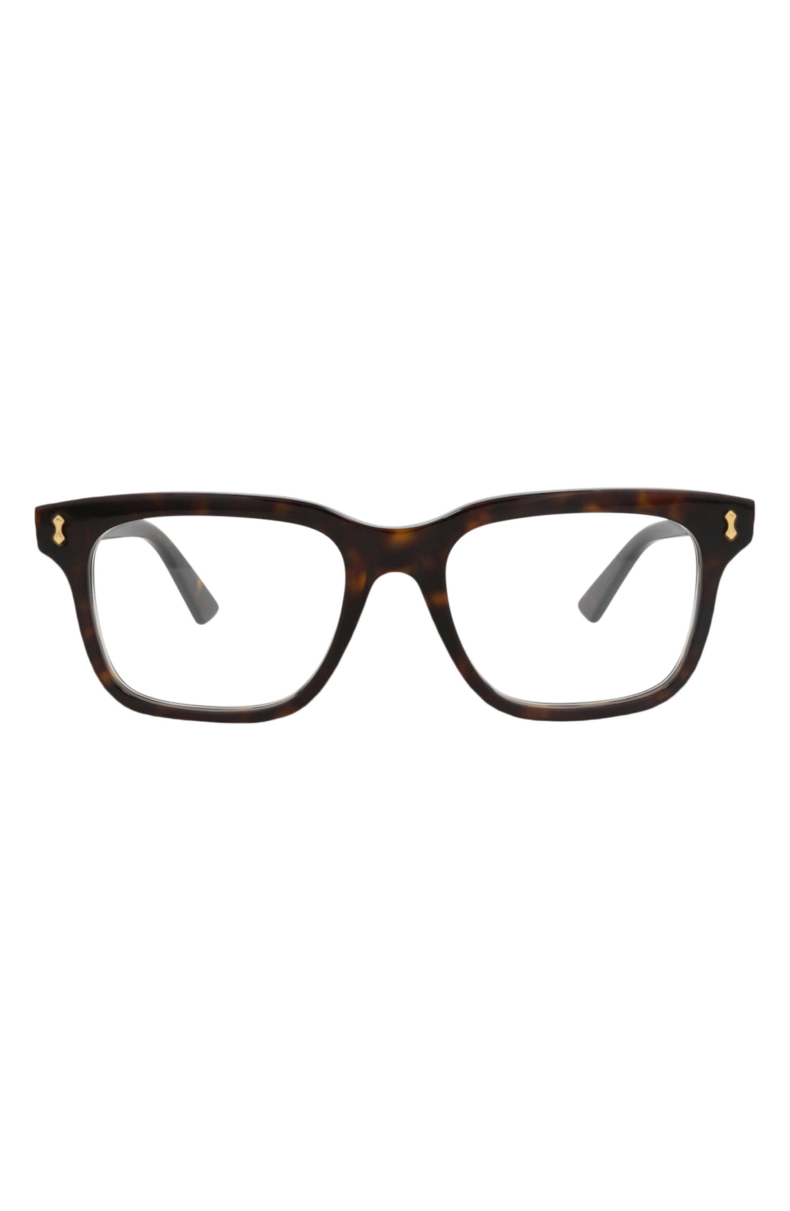 Gucci 52mm Square Optical Glasses