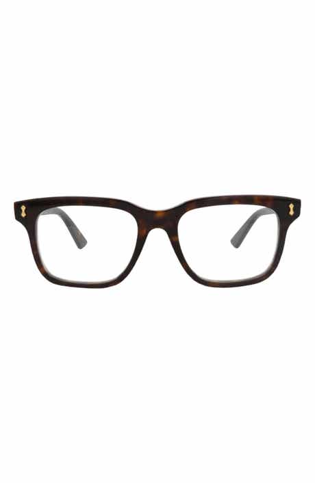 Gucci 52mm Square Optical Glasses