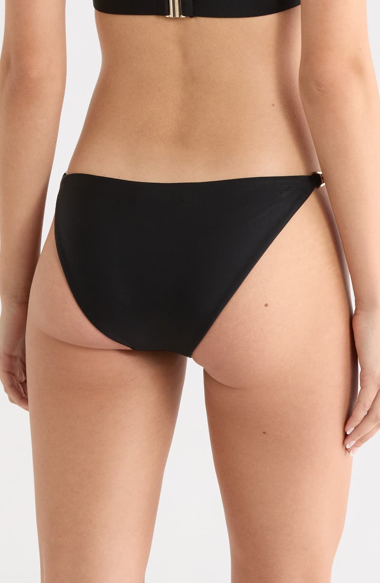 Ramy Brook Madalyn Hipster Bikini Bottoms, Alternate, color, Black