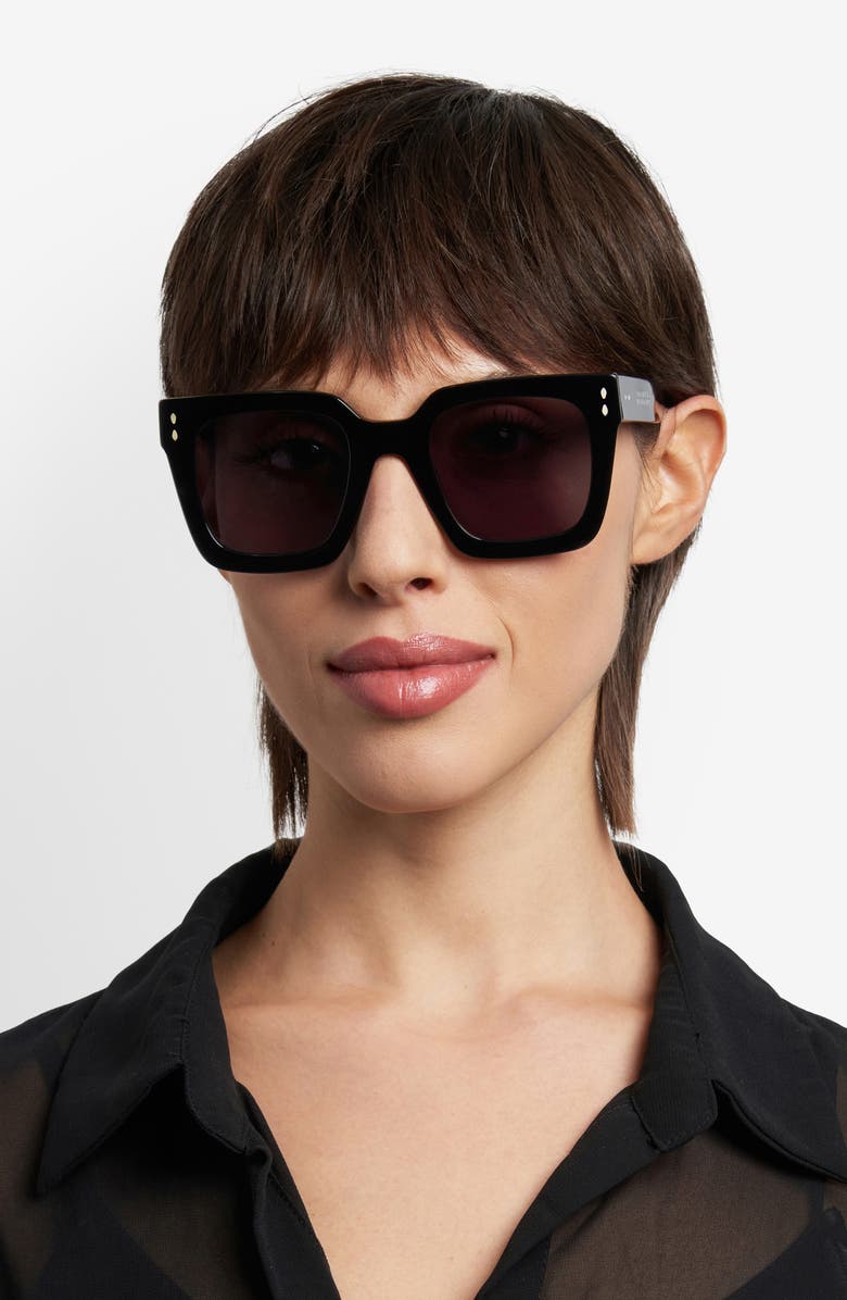 Isabel Marant 51mm Square Sunglasses, Alternate, color, 
