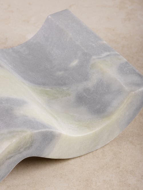 Gauri Kohli Georgia Onyx Wine Bottle Holder In Green