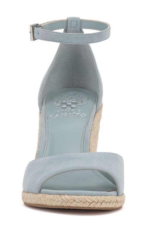 Vince Camuto Felyn Espadrille Wedge Sandal In Celeste Blue