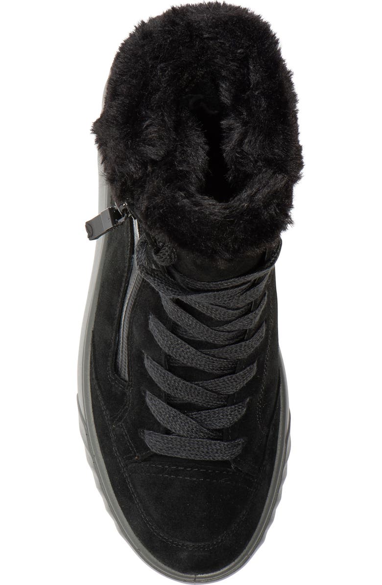 ara Mikayla Faux Fur Lined Lace-Up Boot, Alternate, color,