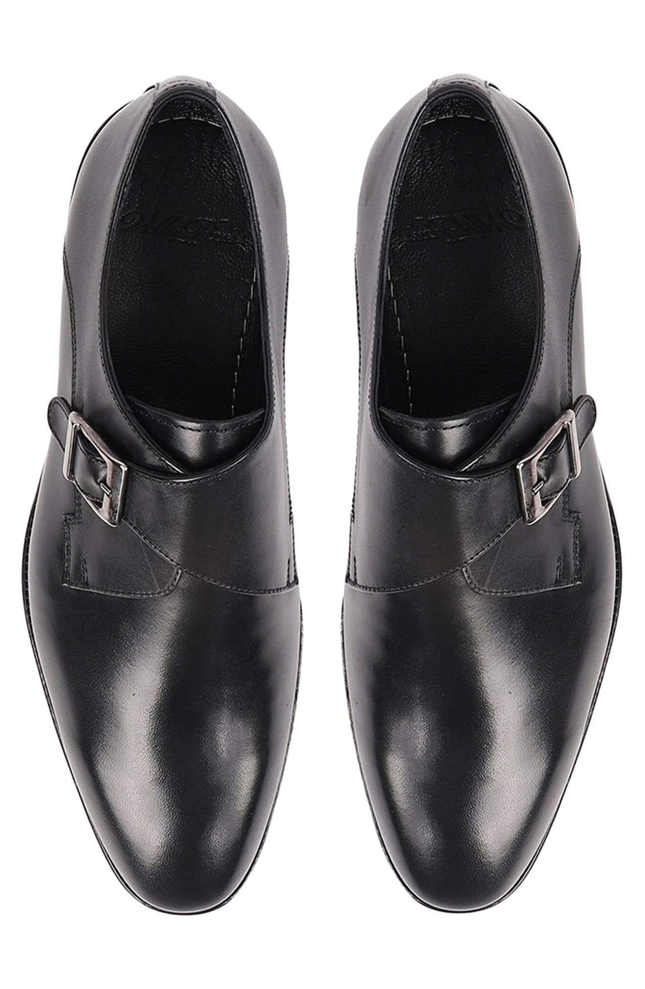 VELLAPAIS Macnolia Monk Shoe, Alternate, color, Black