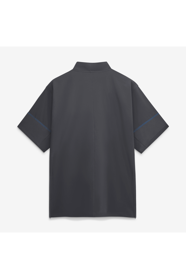 Men's Jordan Brand Anthracite UCLA Bruins 2026 Sideline Short Sleeve Quarter-Zip Coaches Jacket, Alternate, color, Anthracite