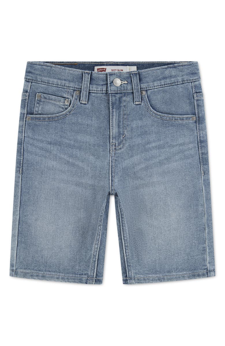 Levi's Kids' 511 Slim Fit Denim Shorts, Main, color, Bay Area