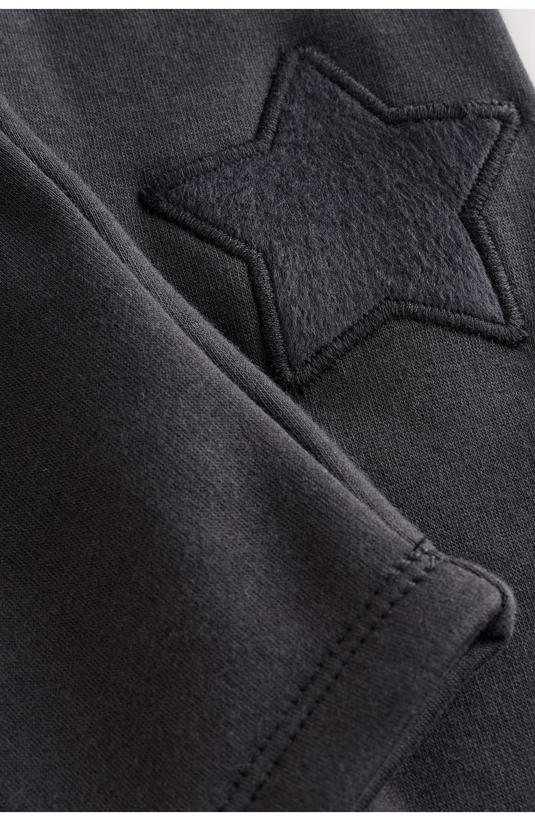 NEXT Kids' Star Knee Patch Leggings, Alternate, color, Black