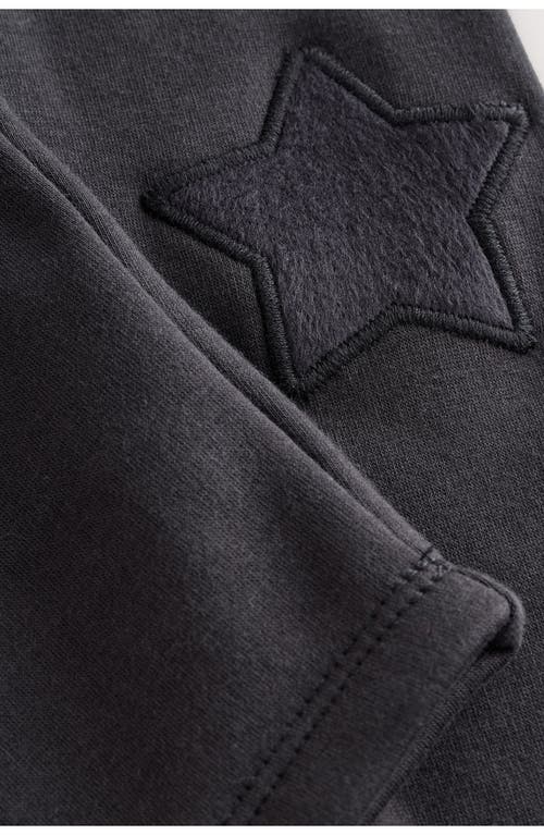 Next Kids' Star Knee Patch Leggings In Black