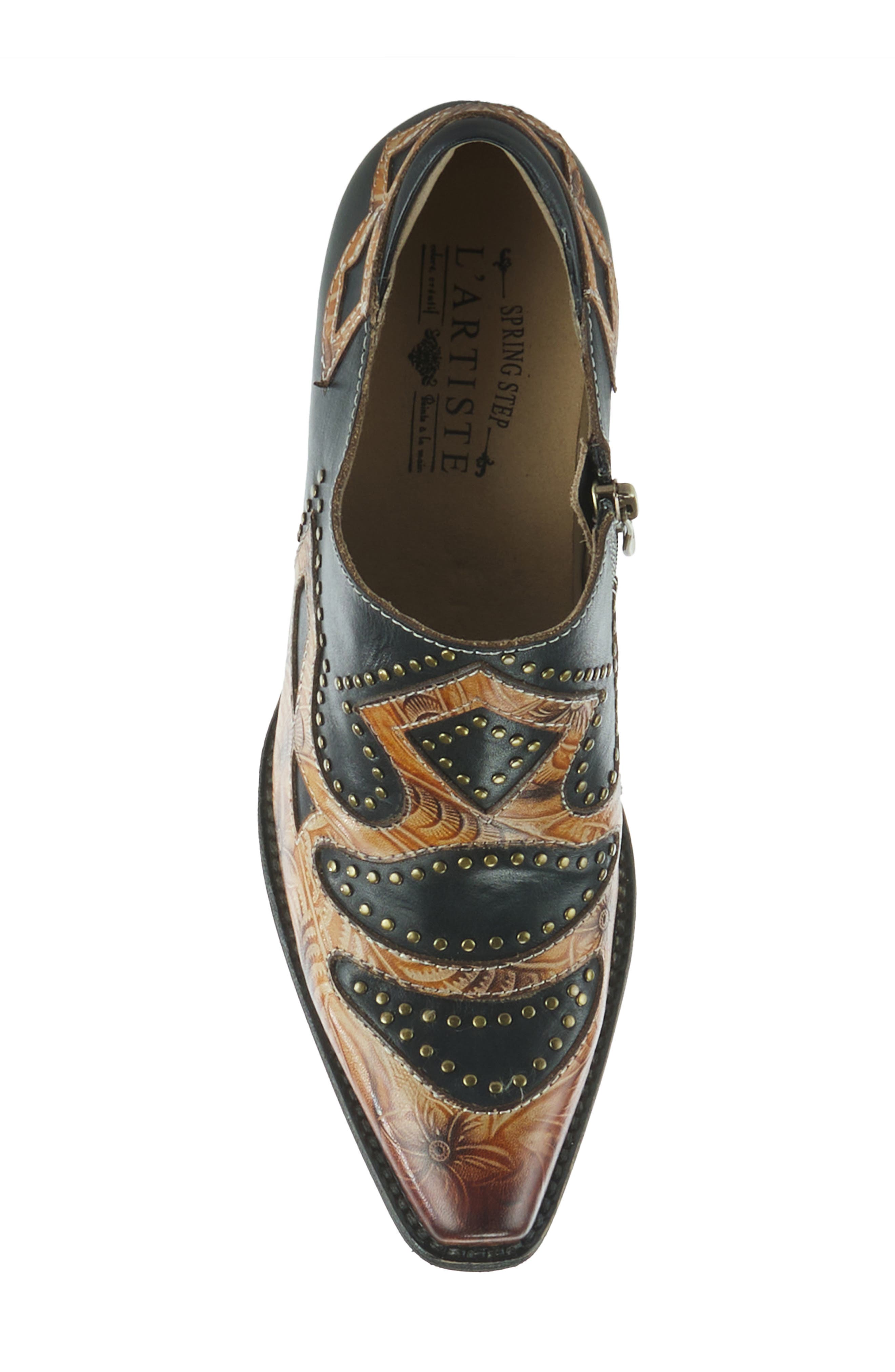 L'Artiste by Spring Step Zappa Bootie, Alternate, color, 