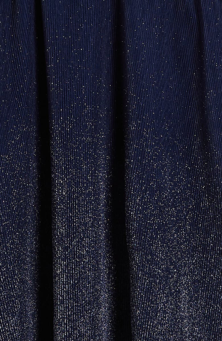 Ava & Yelly Kids' Metallic Ruffle Party Dress, Alternate, color, 