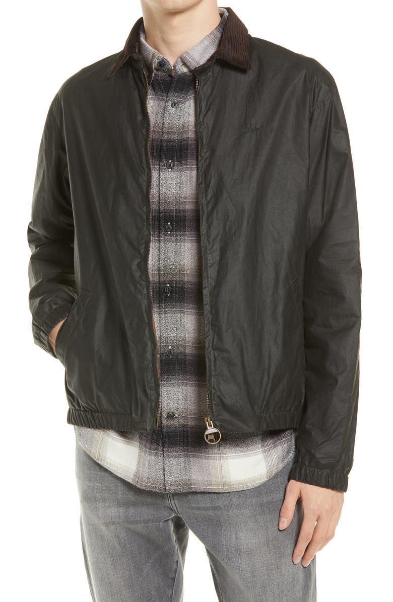 Barbour Men's Vital Waxed Cotton Jacket, Main, color, 