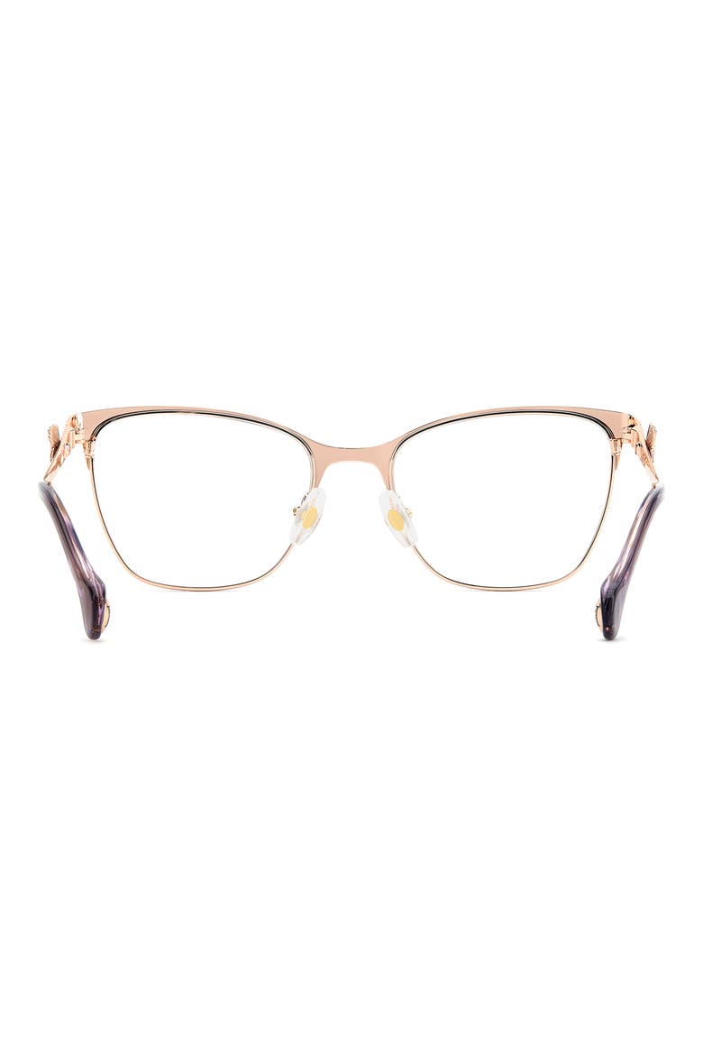 54mm Cat Eye Reading Glasses, Alternate, color, VIOLET GOLD