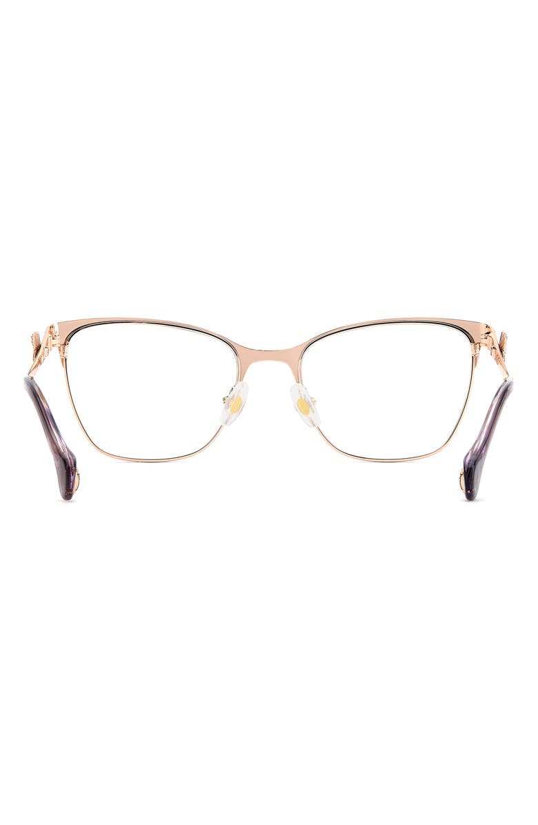 Carolina Herrera 54mm Cat Eye Reading Glasses, Alternate, color, 