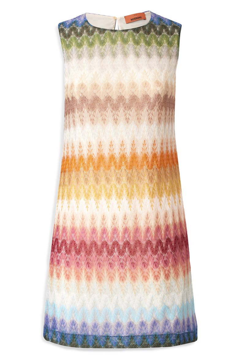 Dégradé Raschel Knit Minidress, Alternate, color, SMSPT-MULTICOLOR