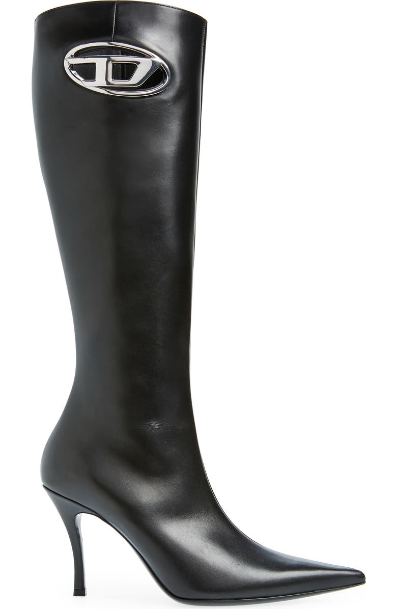 DIESEL<sup>®</sup> Pointed Toe Knee High Boot, Alternate, color,