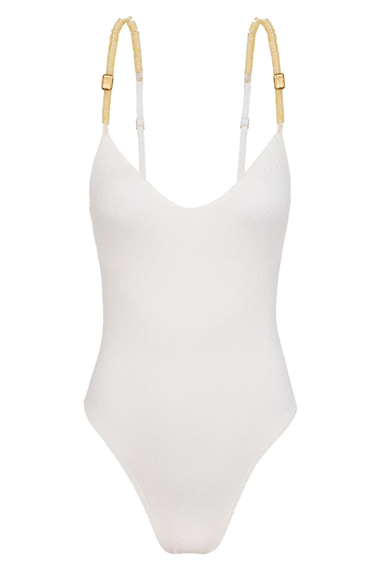 Harper One-Piece Swimsuit, Alternate, color, WHITE