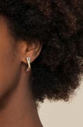 Gabriel & Co. Bujukan J Hoop Earrings